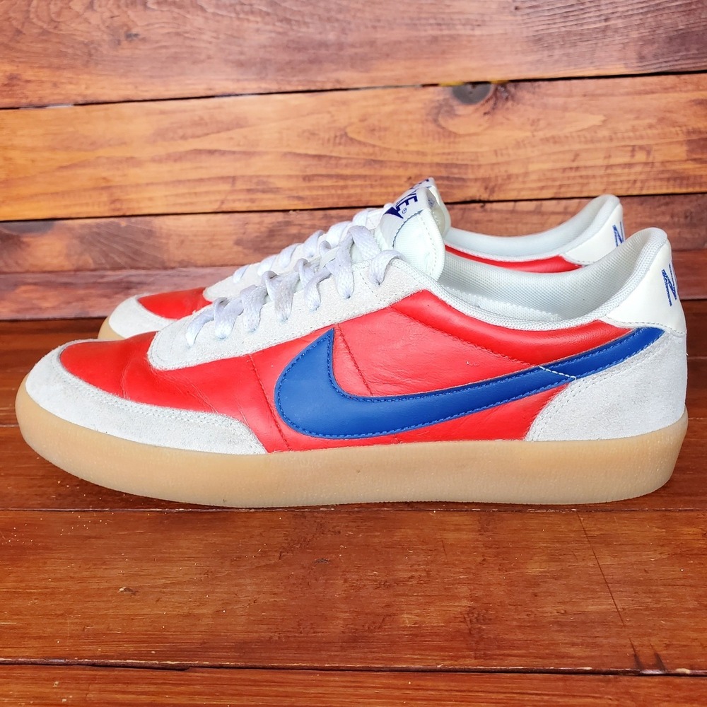 Nike‎ Killshot 2 Leather Shoes Men 11 Red Blue Sail Gum Sole 432997-124
